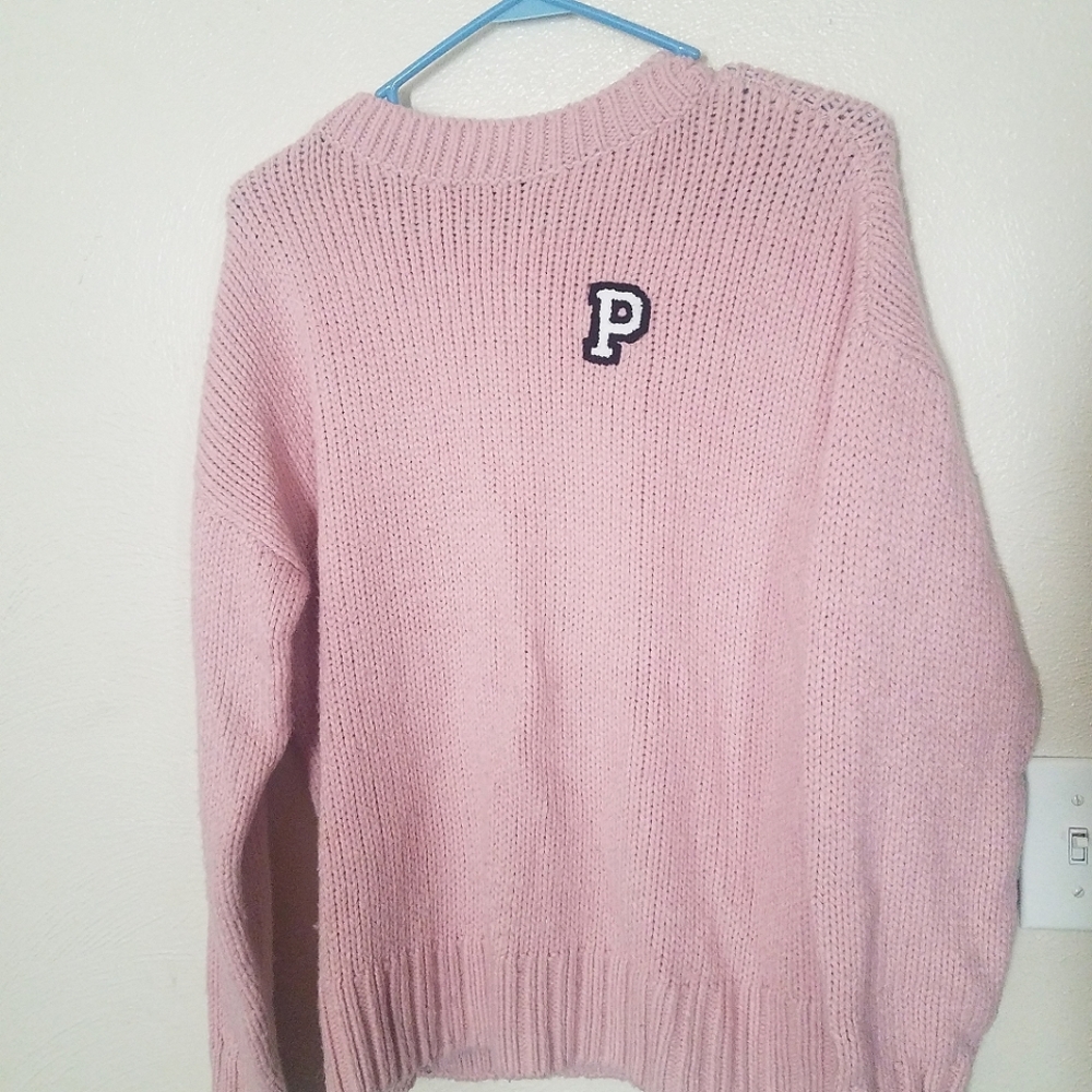 Victoria’s Secret VS Pink Cardigan Pink Sweater S